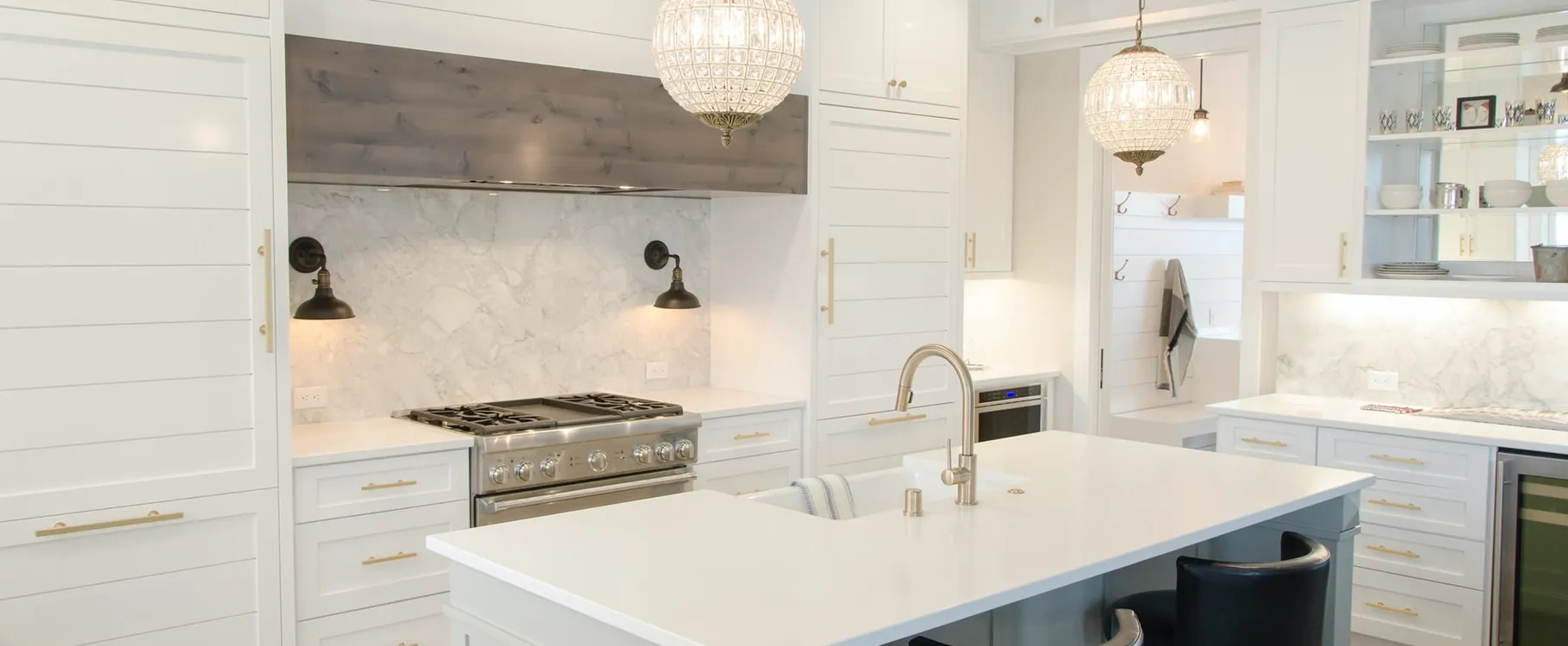 modern kitchen remodel in burlington